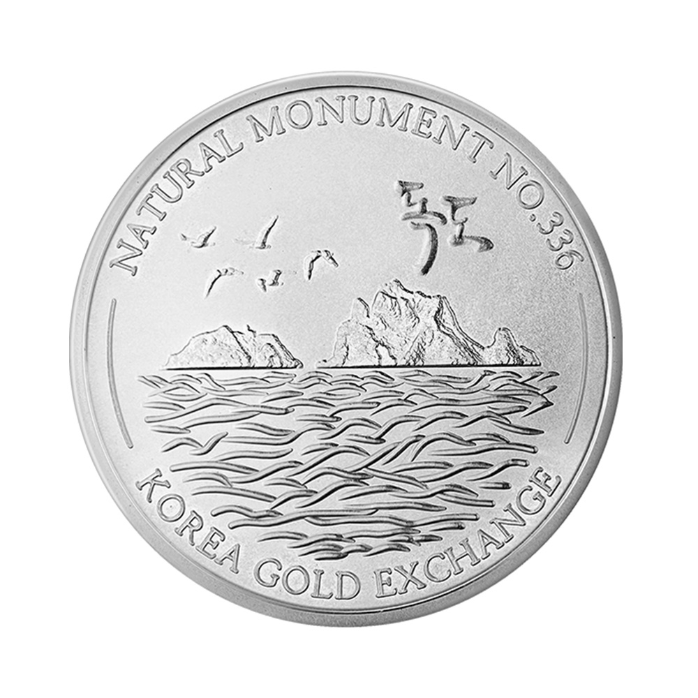 1온스 실버 독도 불리온 메달